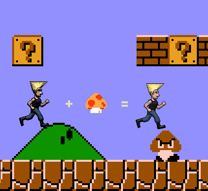A screenshot of the game showing the difference in lighting